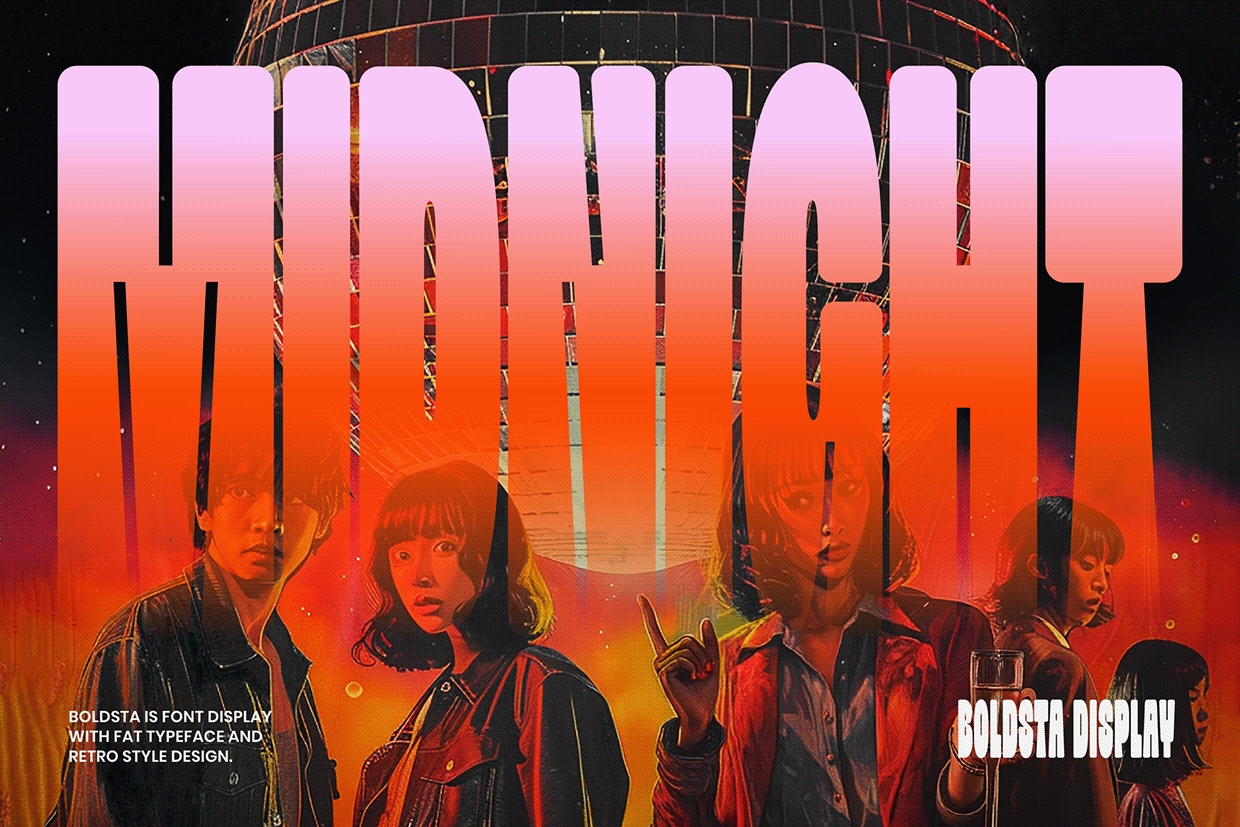 Boldsta - Condensed Font Image 1