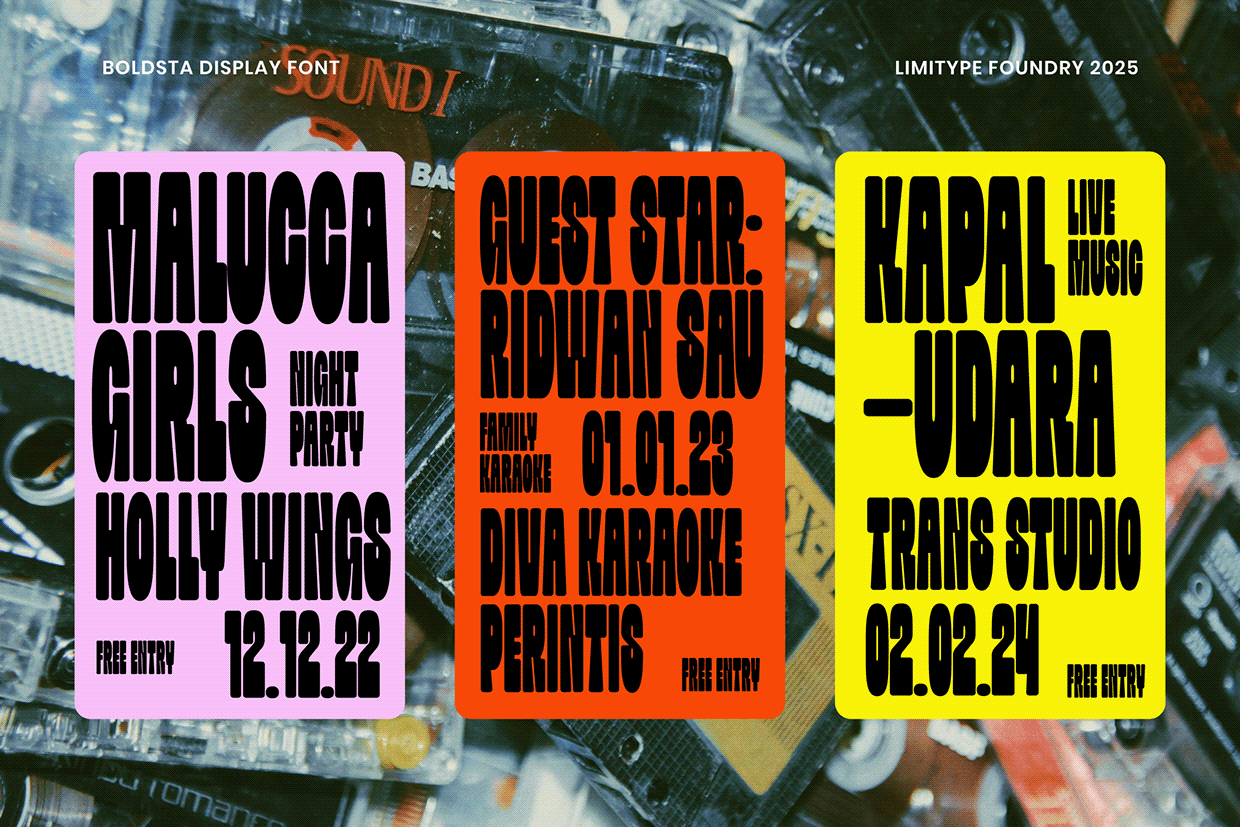 Boldsta - Condensed Font Image 3