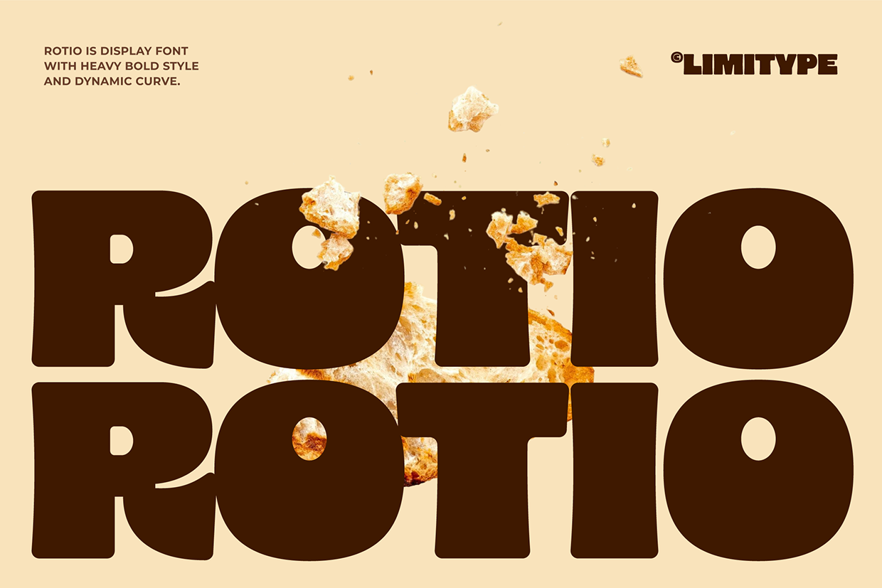 Rotio - Bold Font