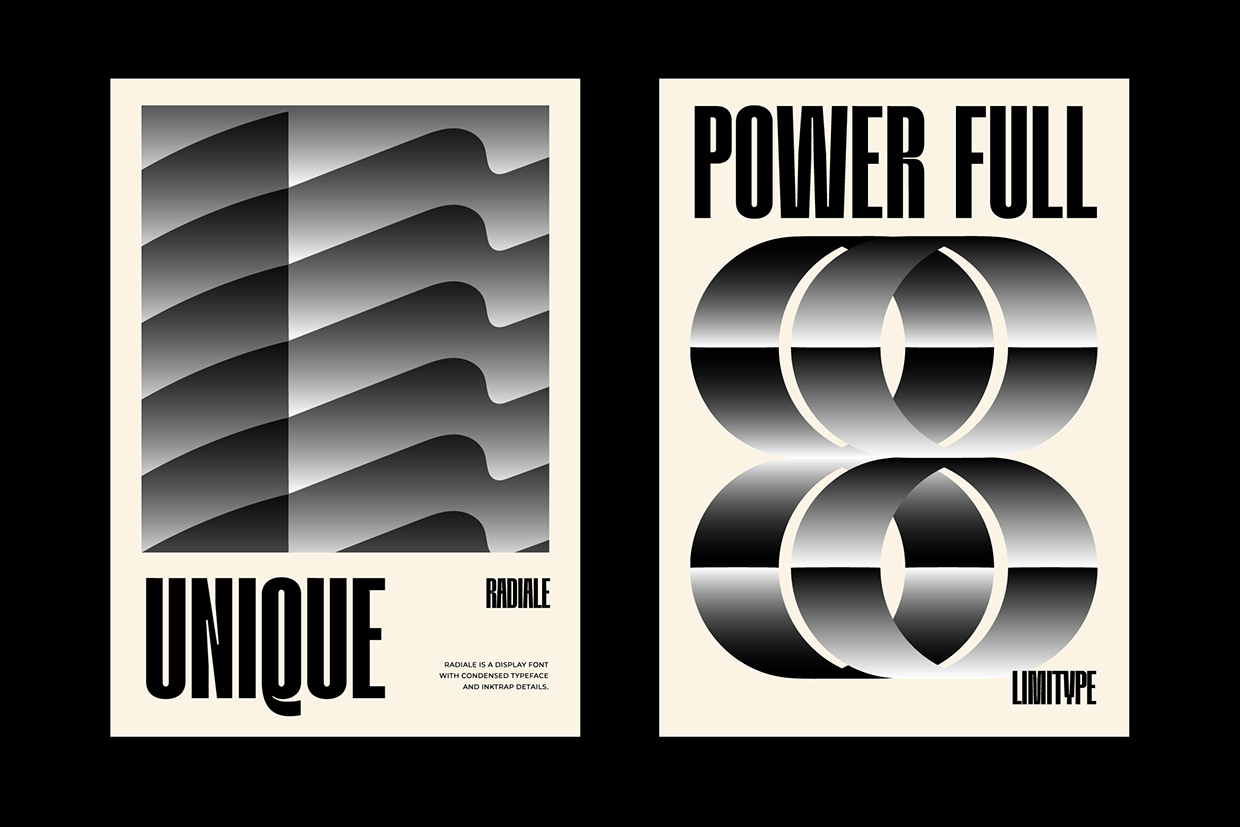 Radiale - Condensed Font Image 1