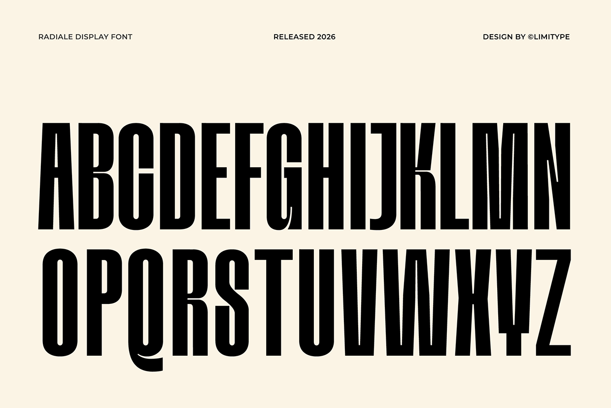 Radiale - Condensed Font Image 3