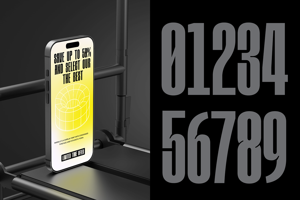 Radiale - Condensed Font Image 6