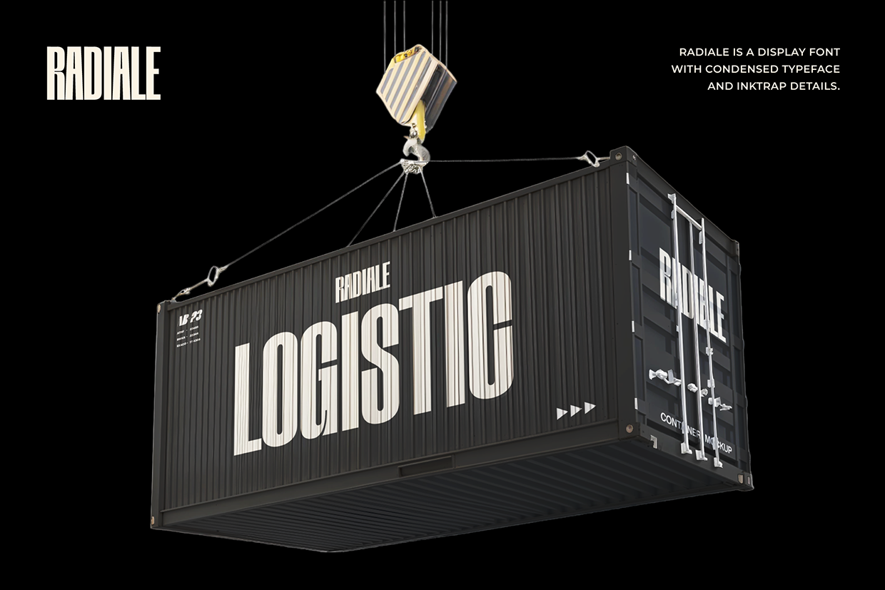 Radiale - Condensed Font Image 8