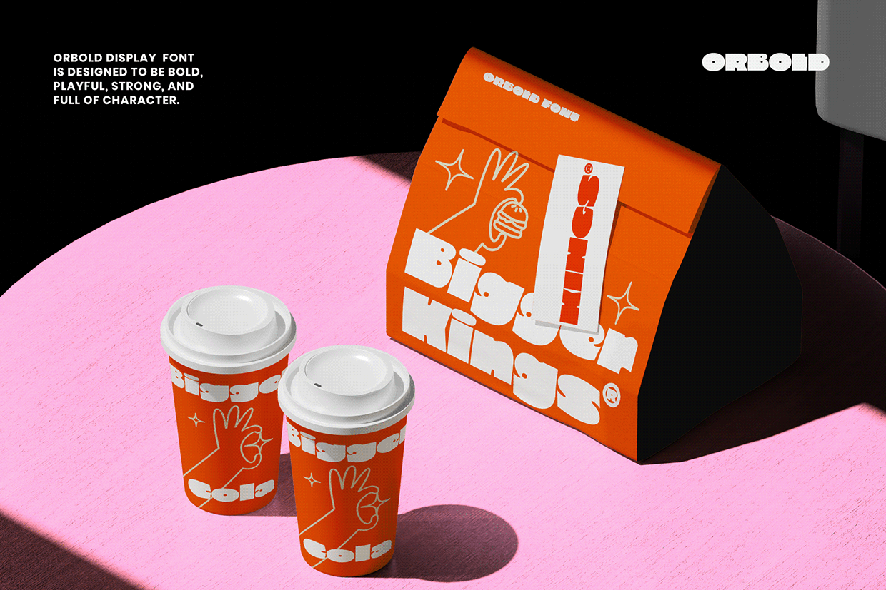 Orbold - Bold Font Image 6