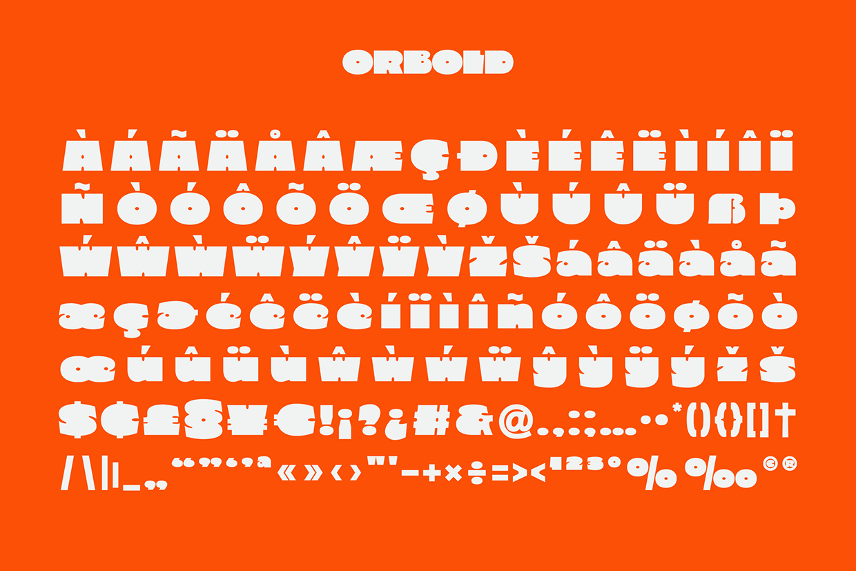 Orbold - Bold Font Image 9
