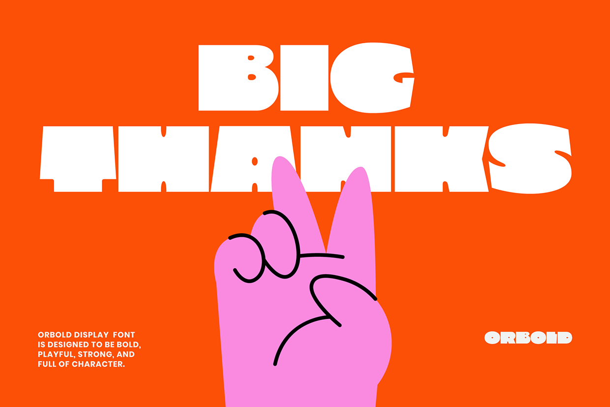 Orbold - Bold Font Image 10