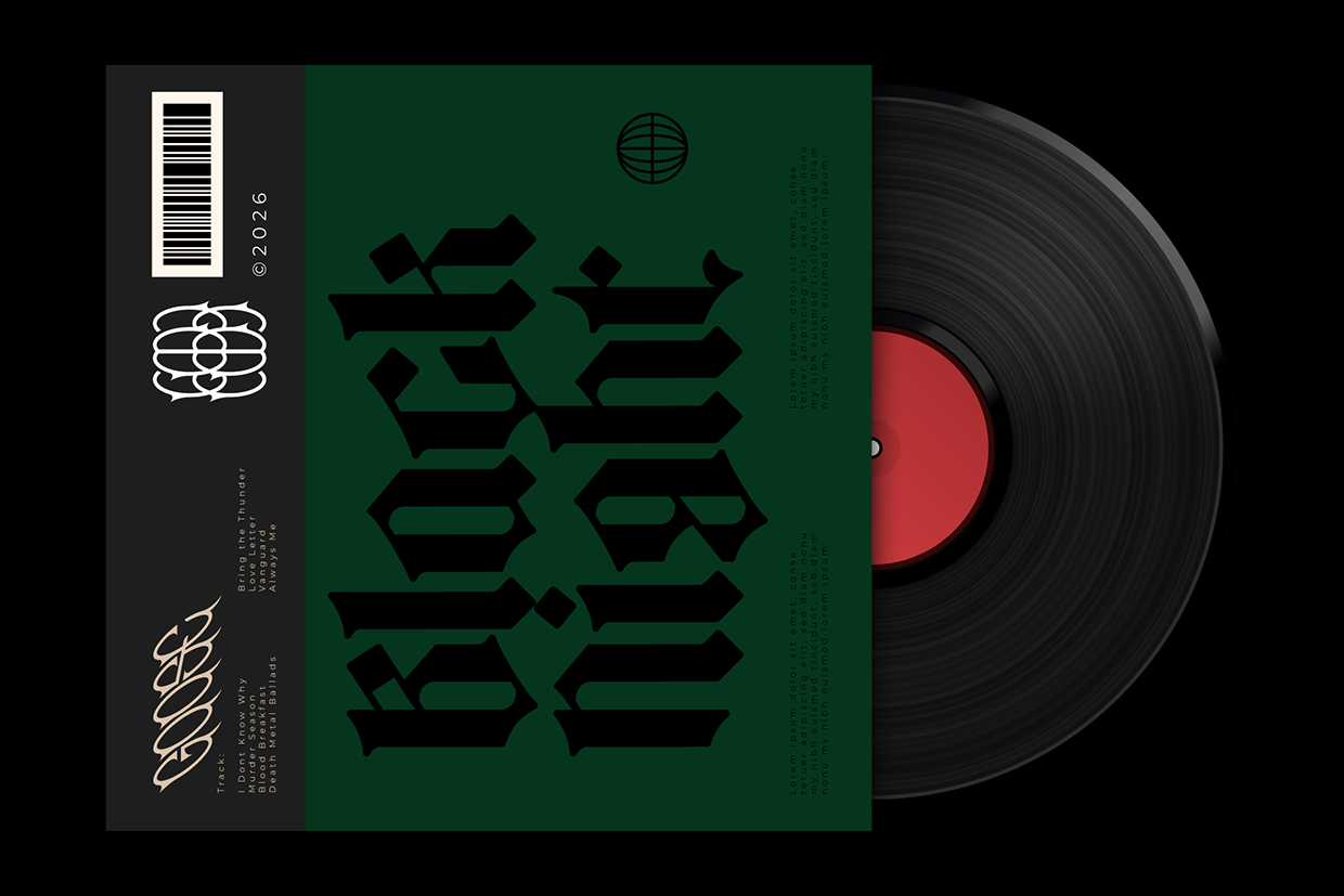 Ethnica - Blackletter Font Image 0