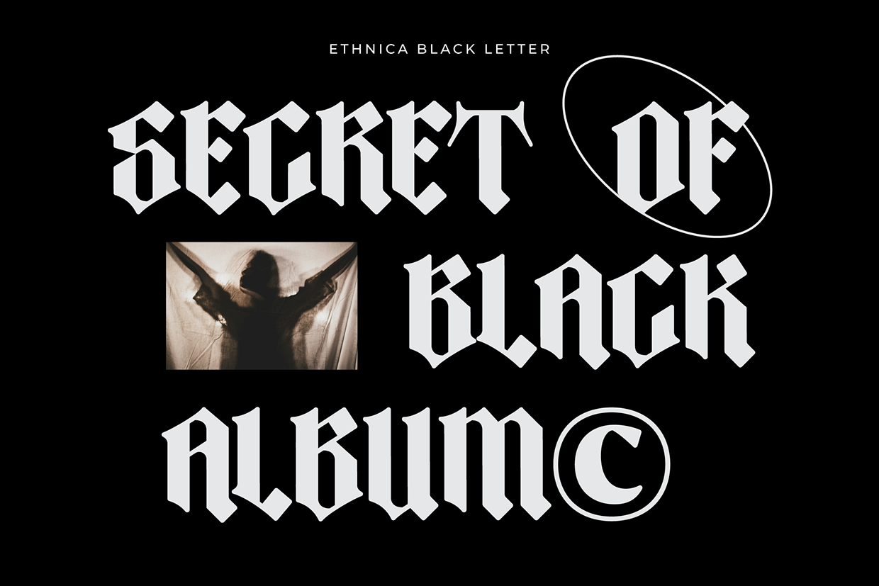 Ethnica - Blackletter Font Image 4