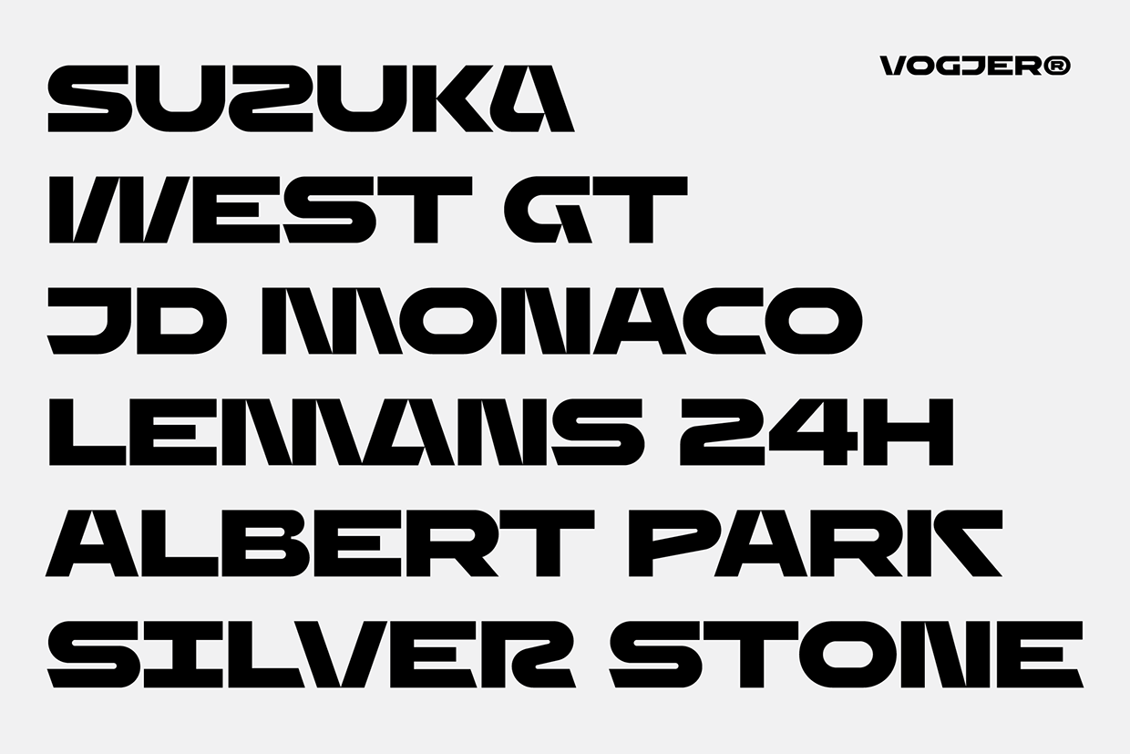 Vogjer - Bold Futuristic Font Image 4