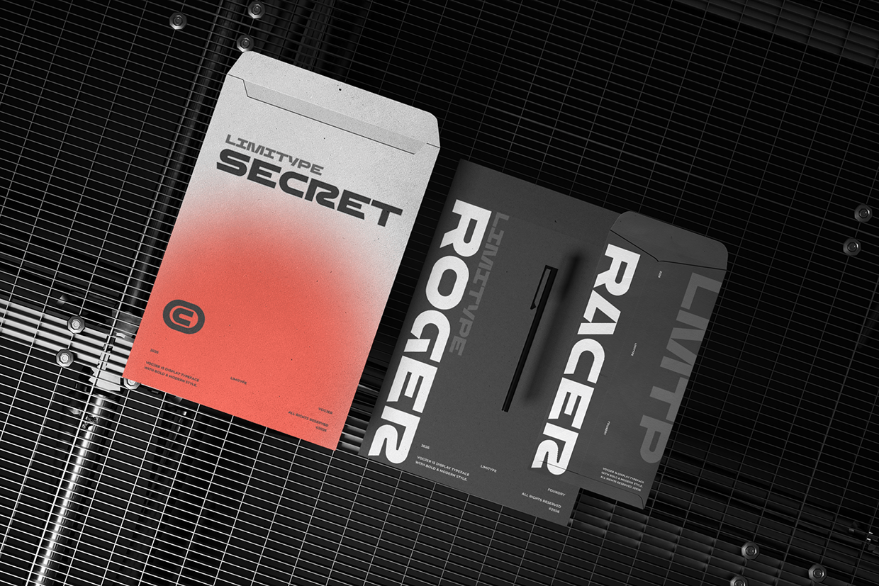 Vogjer - Bold Futuristic Font Image 9