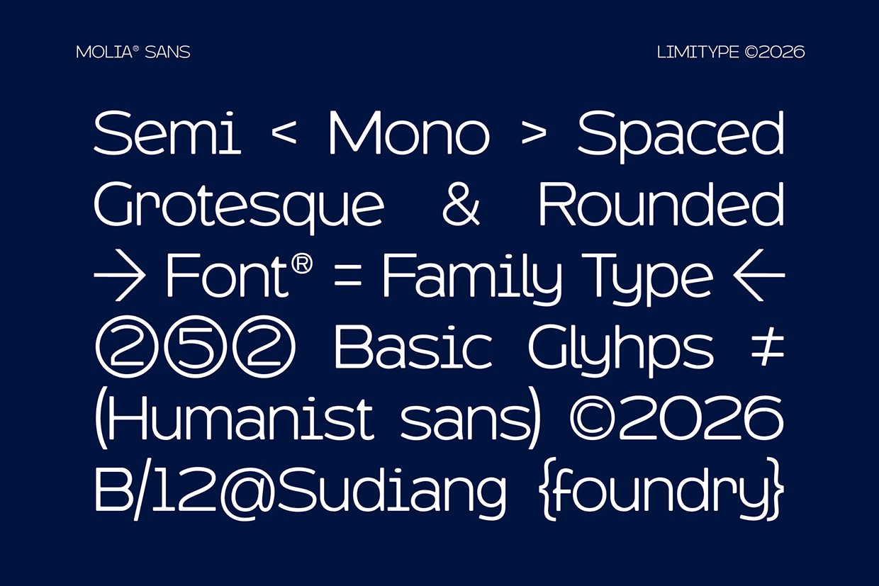 Molia - Sans Serif Font Image 5