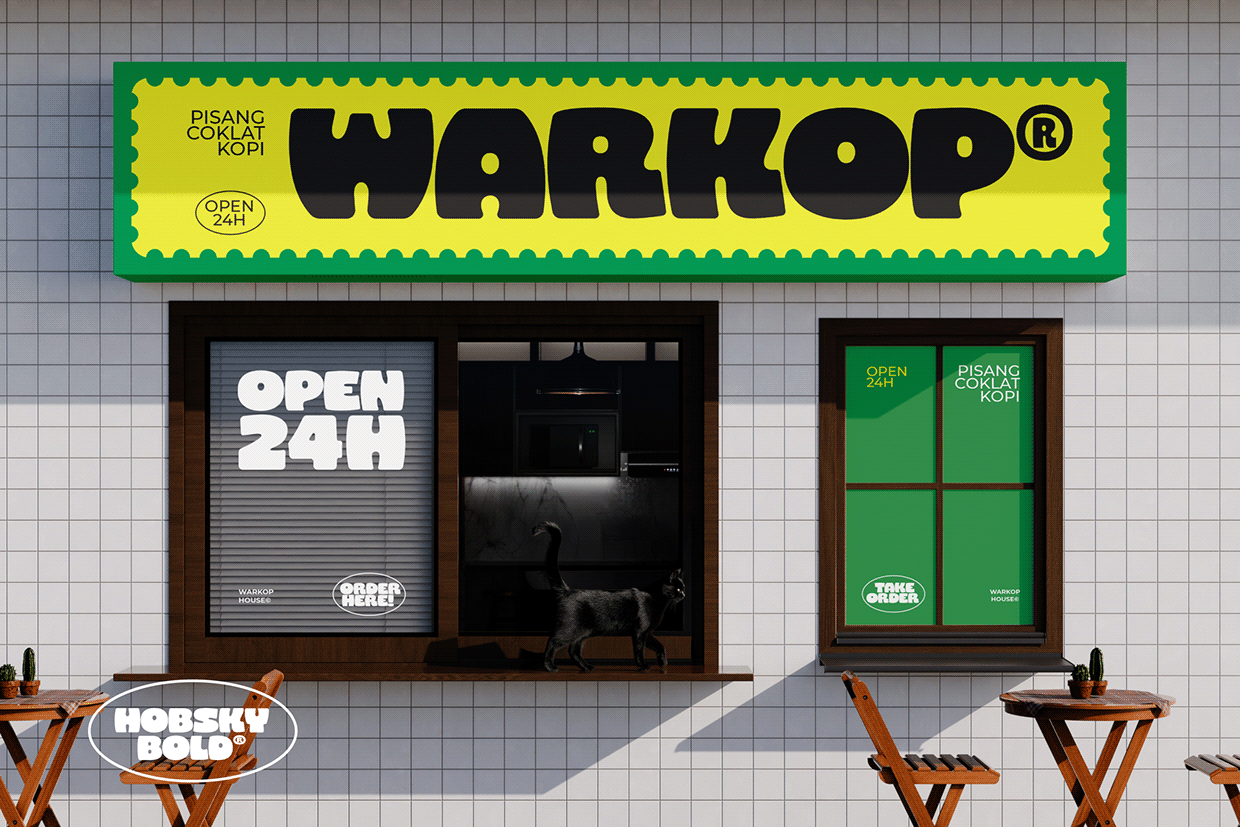 Hobsky - Bold Font Image 2