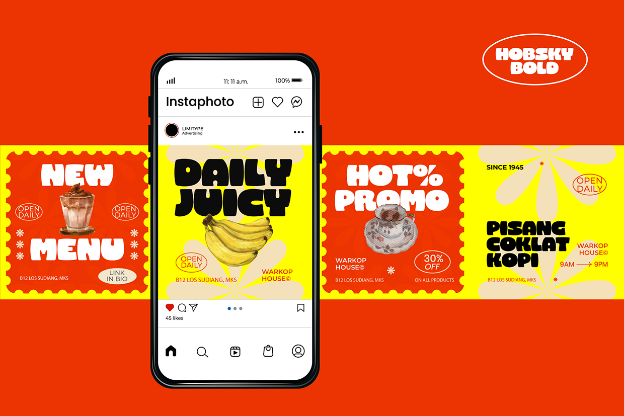 Hobsky - Bold Font Image 4