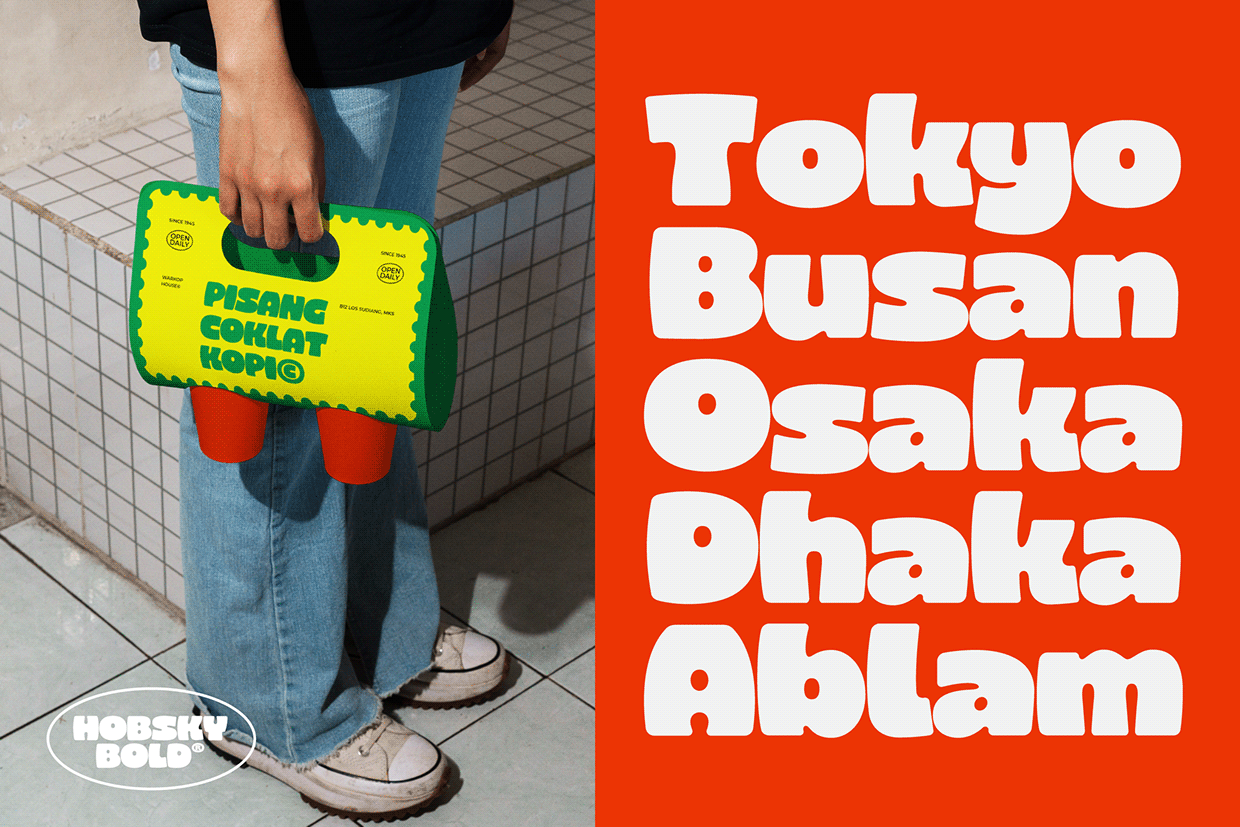 Hobsky - Bold Font Image 6
