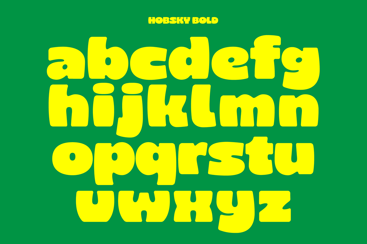 Hobsky - Bold Font Image 8