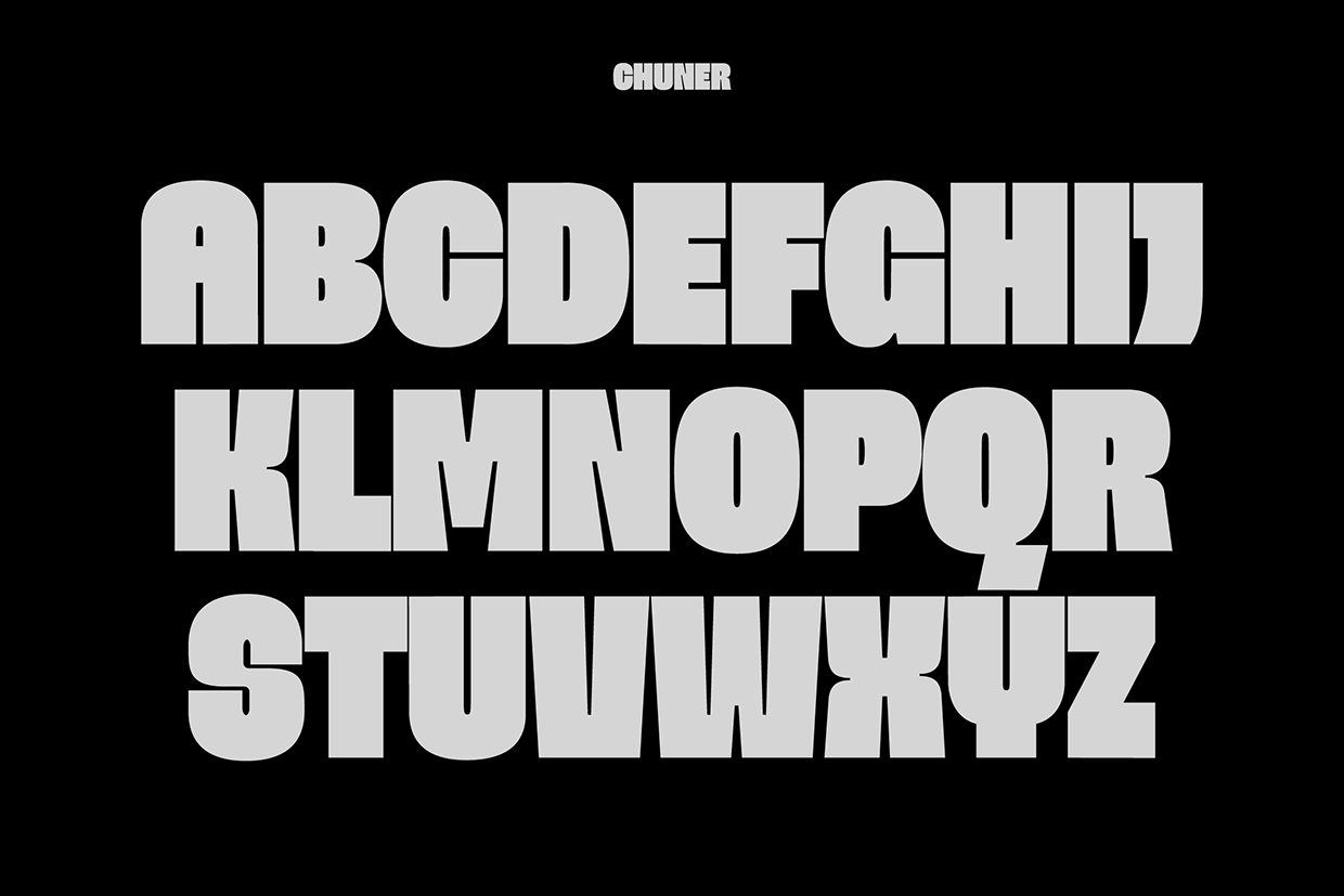 Chuner - Bold Font Image 5