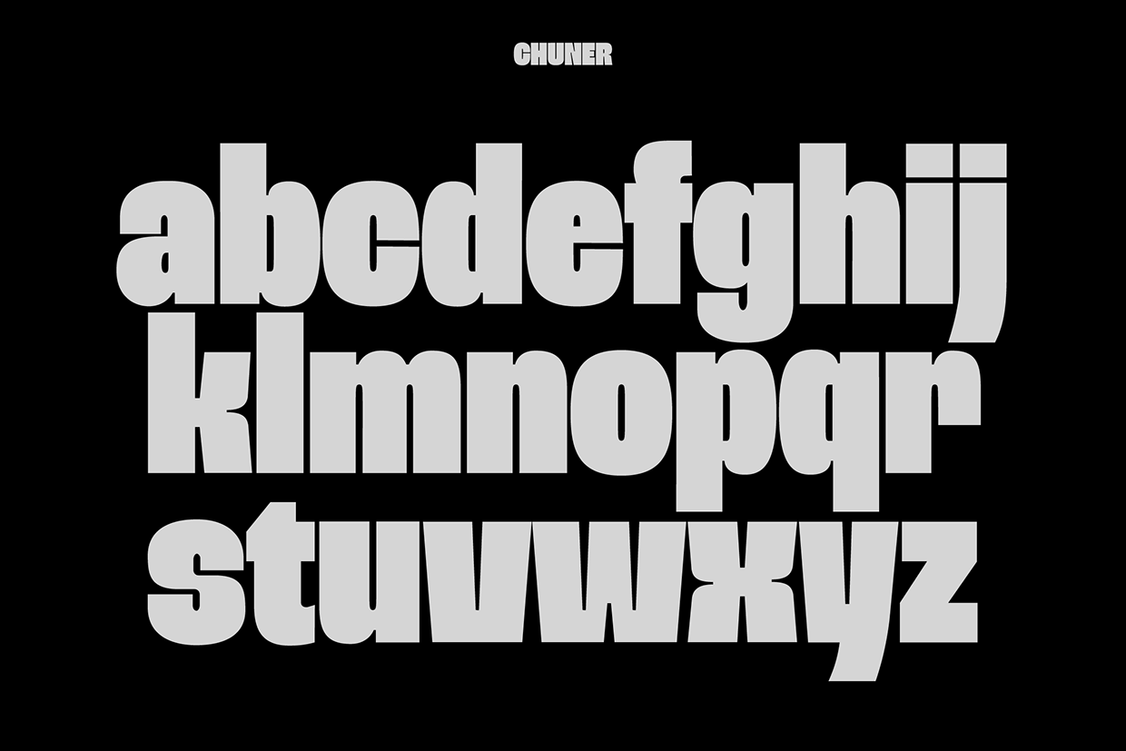 Chuner - Bold Font Image 6