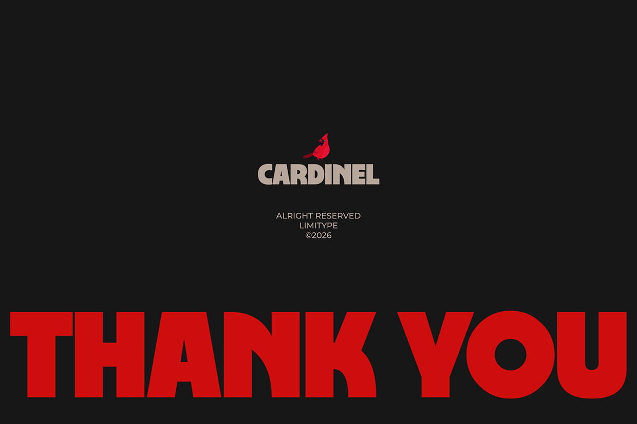 Cardinel - Bold Font Image 11