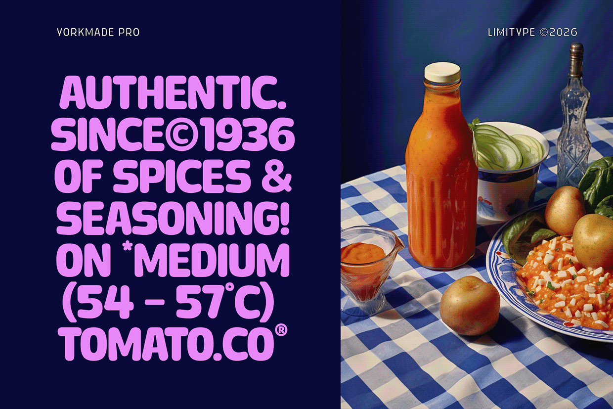 Yorkmade Pro - Sans Serif Font Image 4