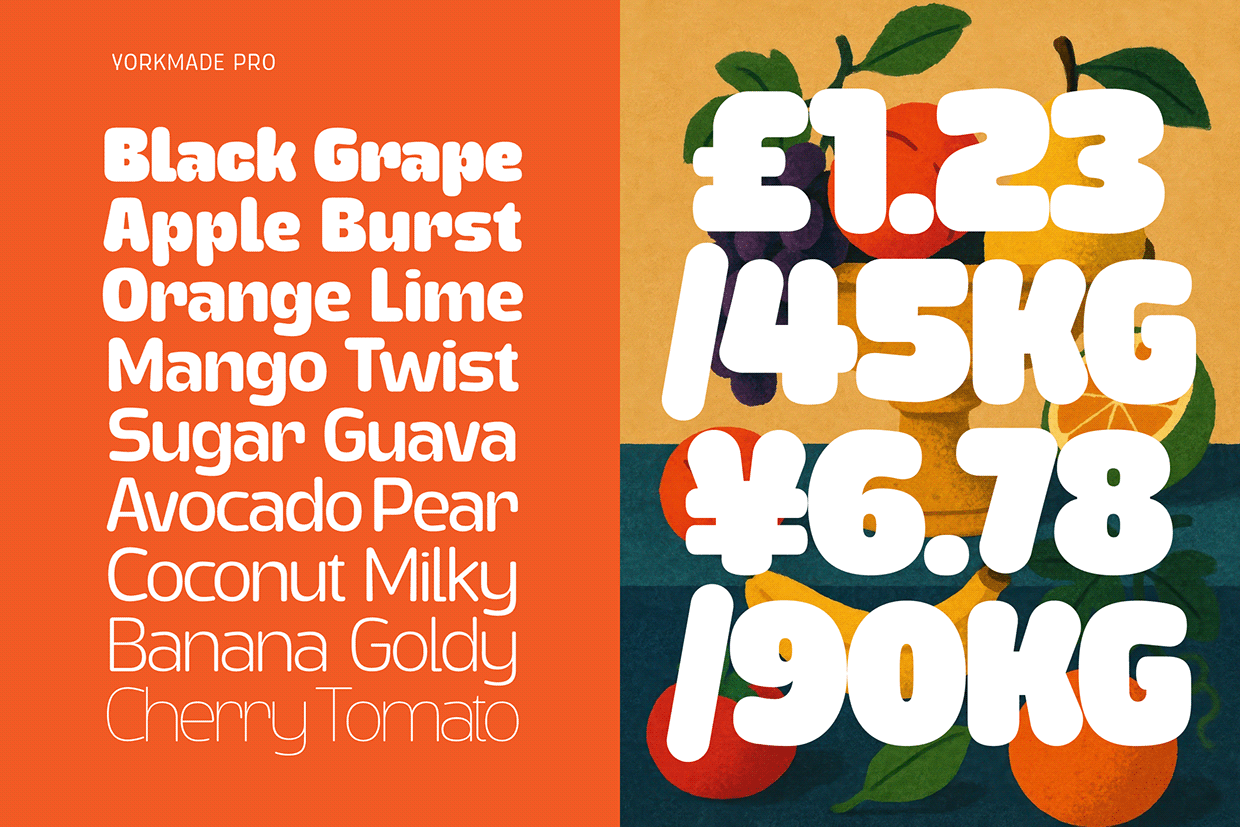Yorkmade Pro - Sans Serif Font Image 7