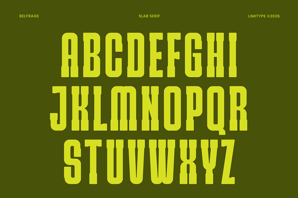 Belfrage - Slab Serif Font Image 4