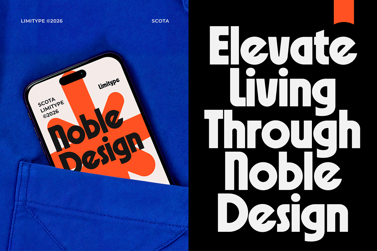 Scota - Bold Geometric Font Image 4