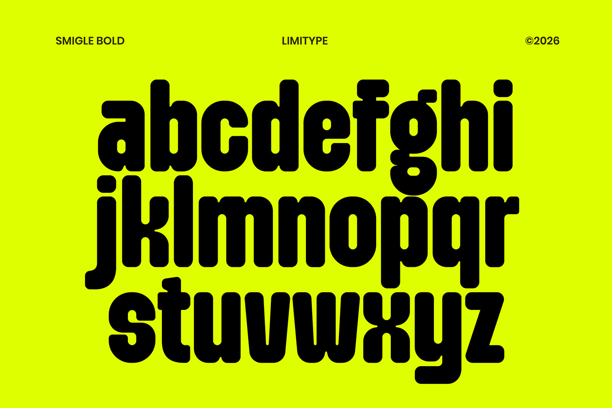Smigle - Bold Rounded Font Image 6