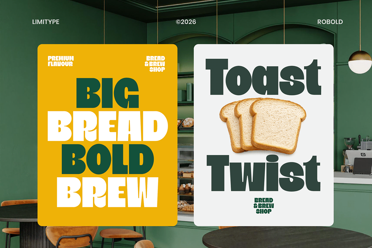 Robold - Bold Display Font Image 0