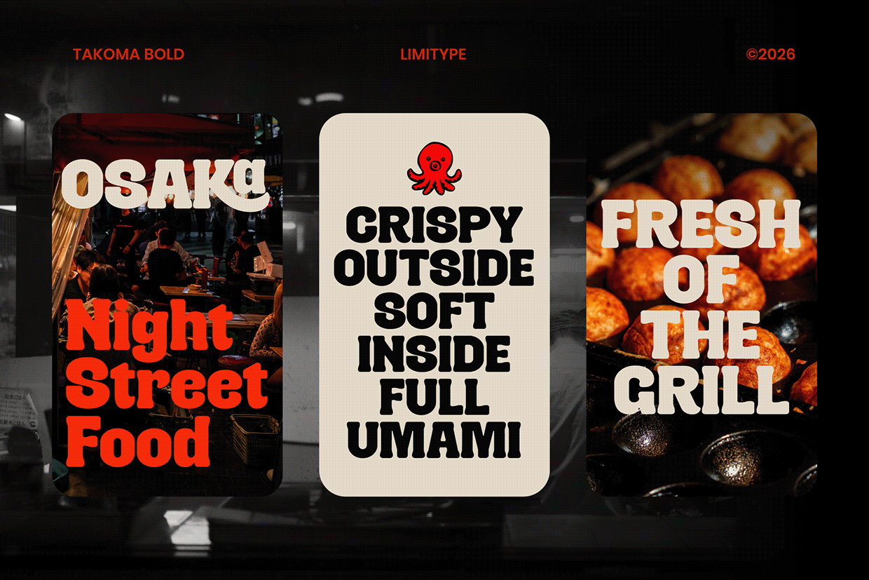Takoma - Bold Display Font Image 2