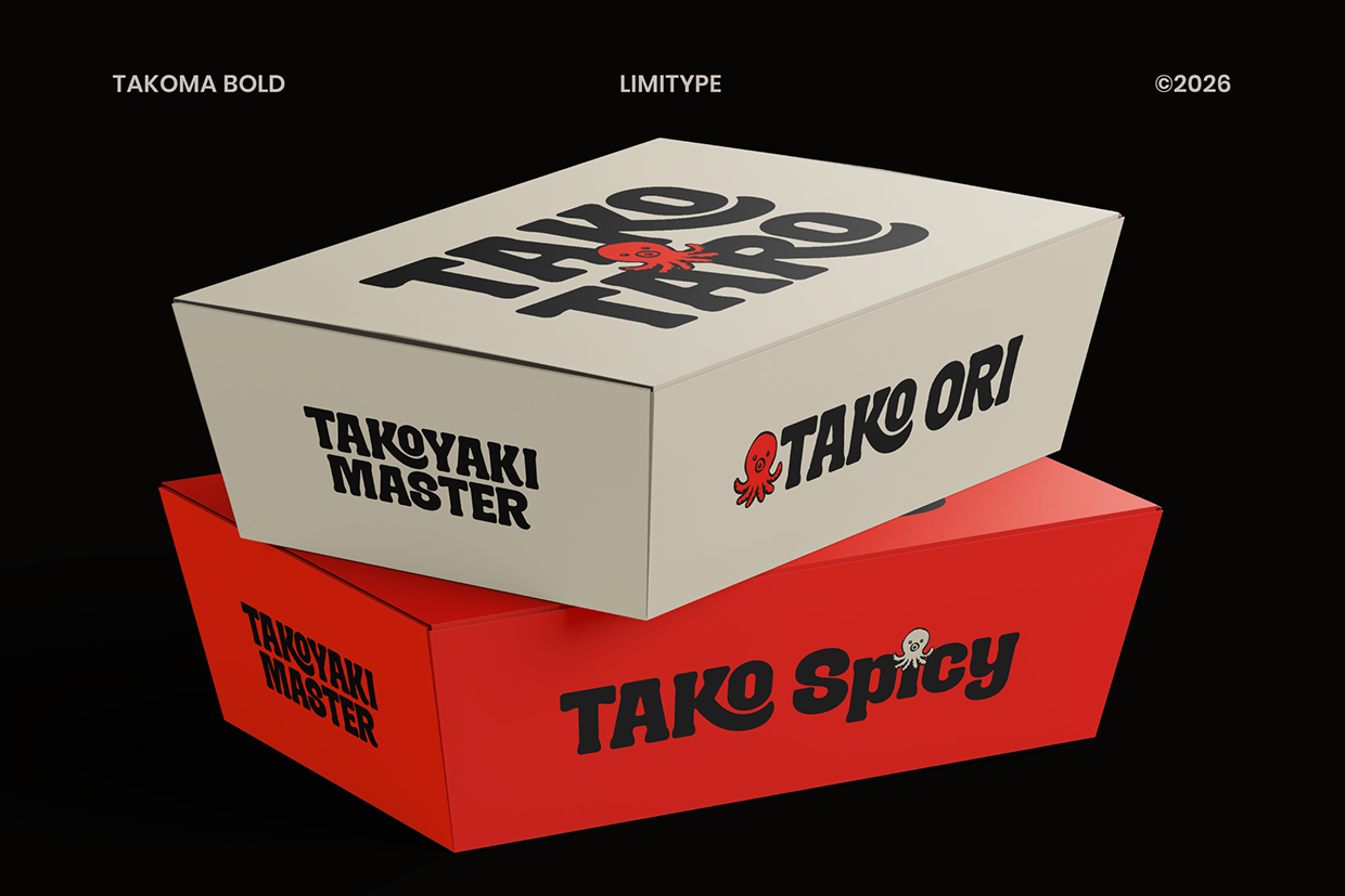 Takoma - Bold Display Font Image 8