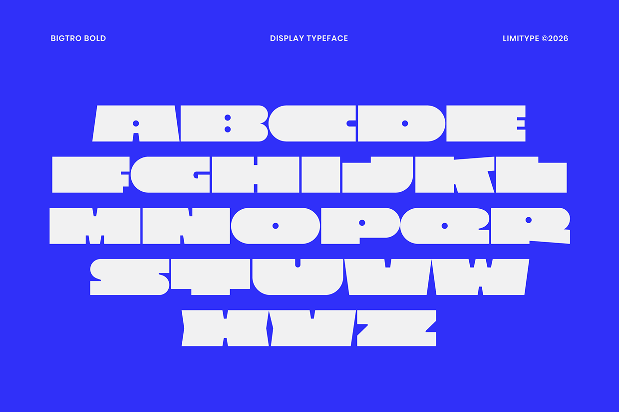 Bigtro - Bold Display Font Image 6