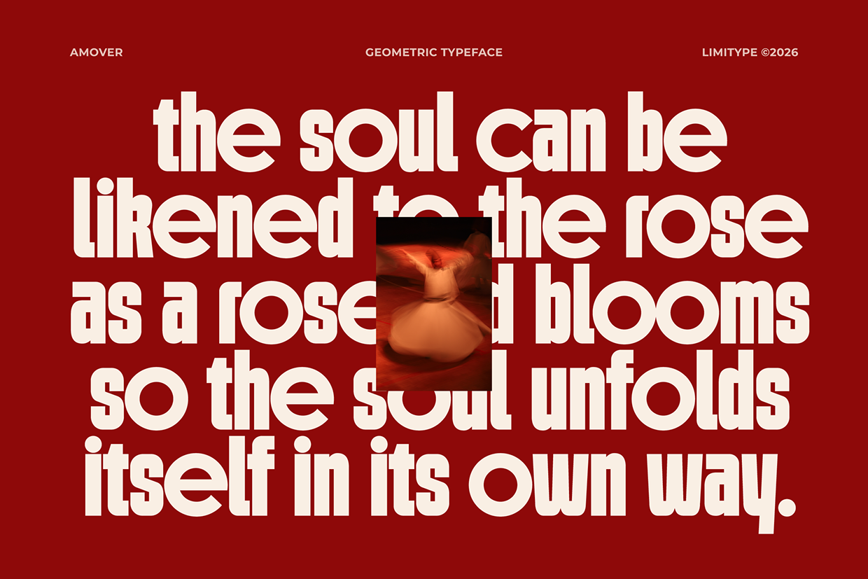Amover - Bold Geometric Font Image 7