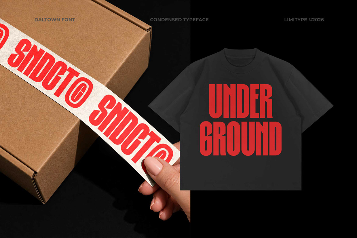 Daltown - Bold Condensed Font Image 7