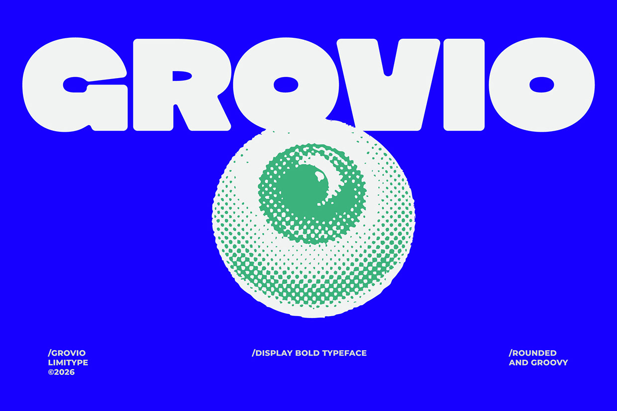 Grovio - Bold Dsiplay Font