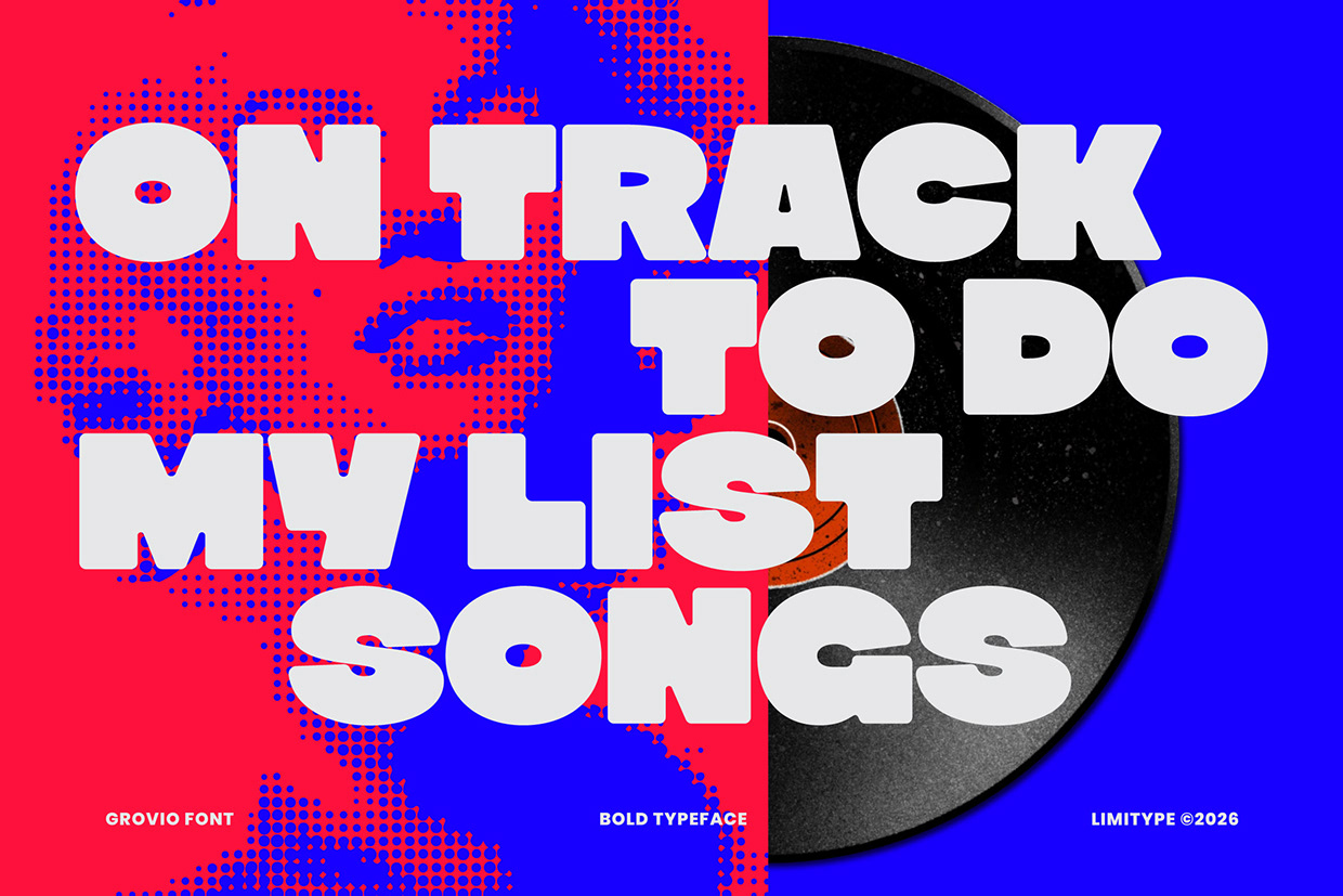 Grovio - Bold Dsiplay Font Image 1