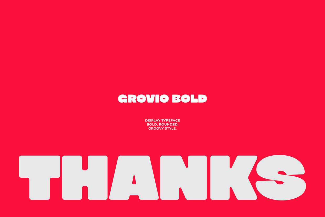 Grovio - Bold Dsiplay Font Image 10