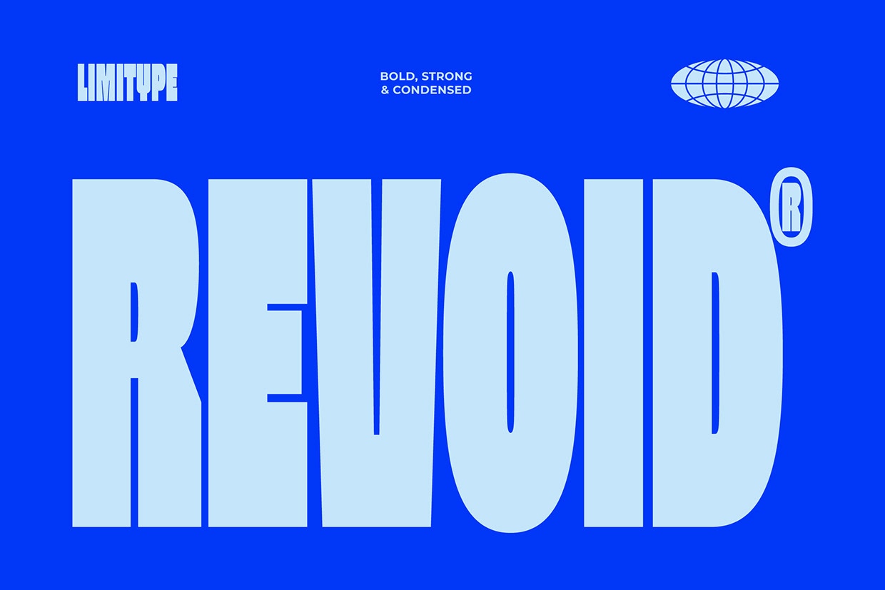 Revoid - Bold Condensed Font