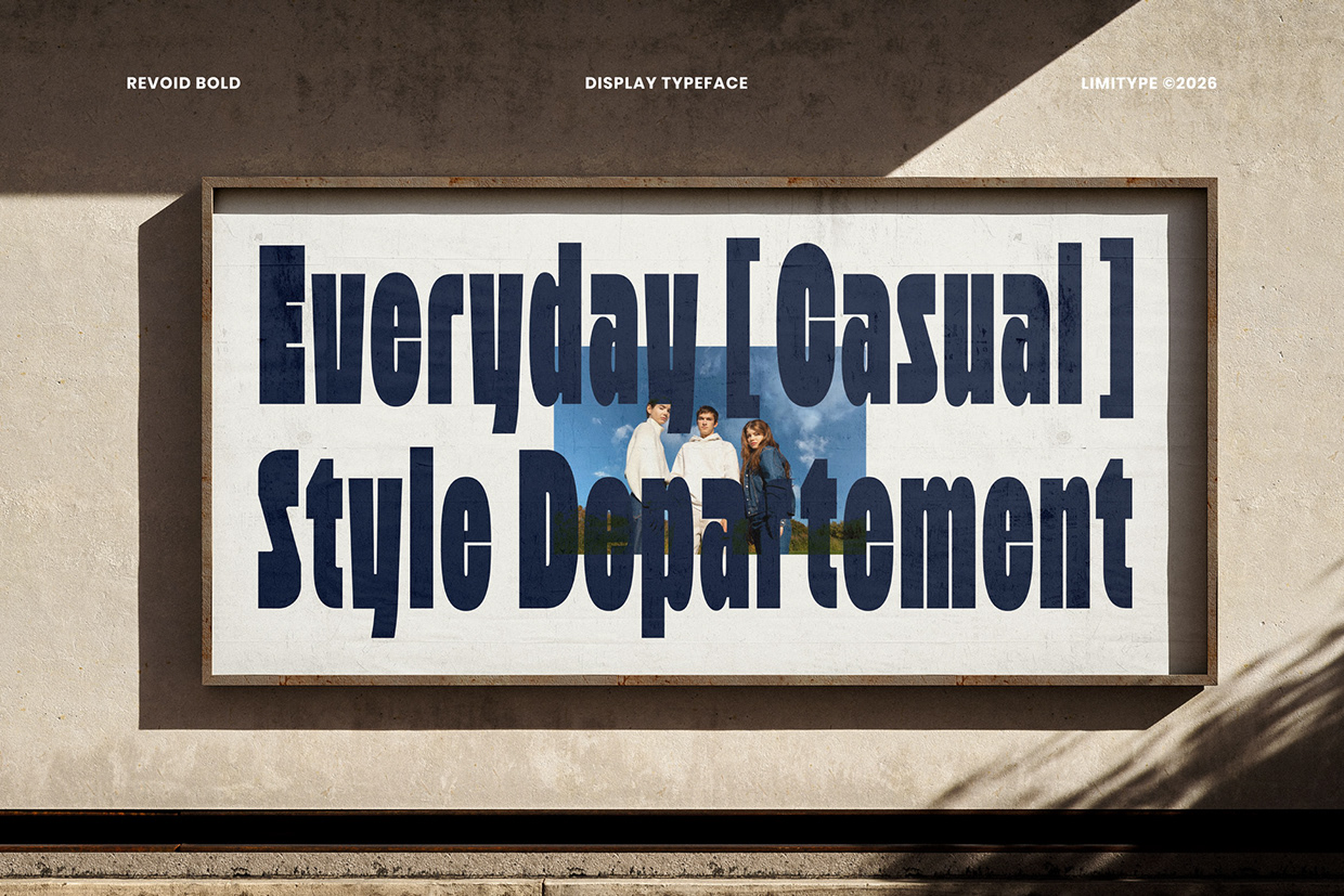 Revoid - Bold Condensed Font Image 3