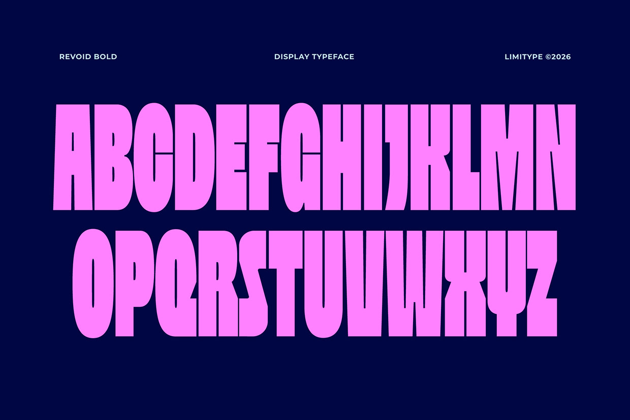 Revoid - Bold Condensed Font Image 5