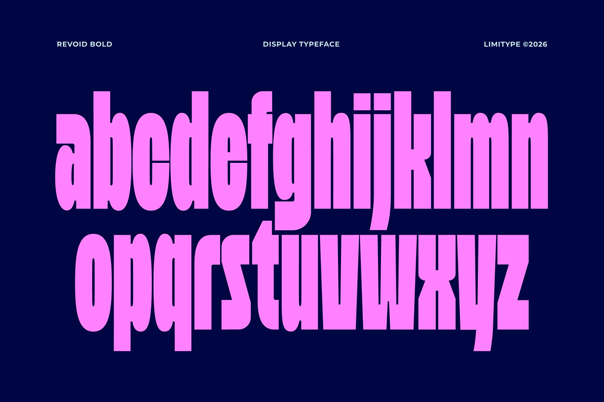 Revoid - Bold Condensed Font Image 6