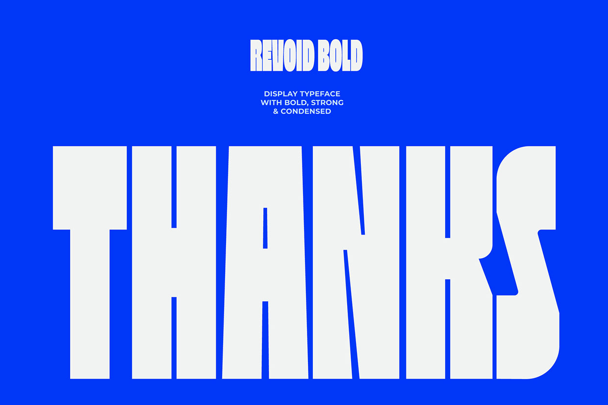 Revoid - Bold Condensed Font Image 10