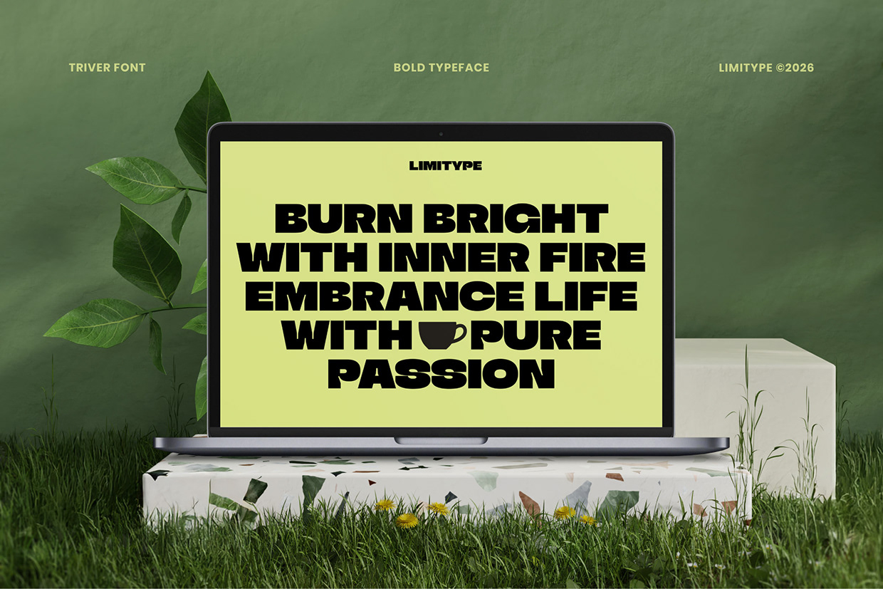 Triver - Bold Inktrap Font Image 5