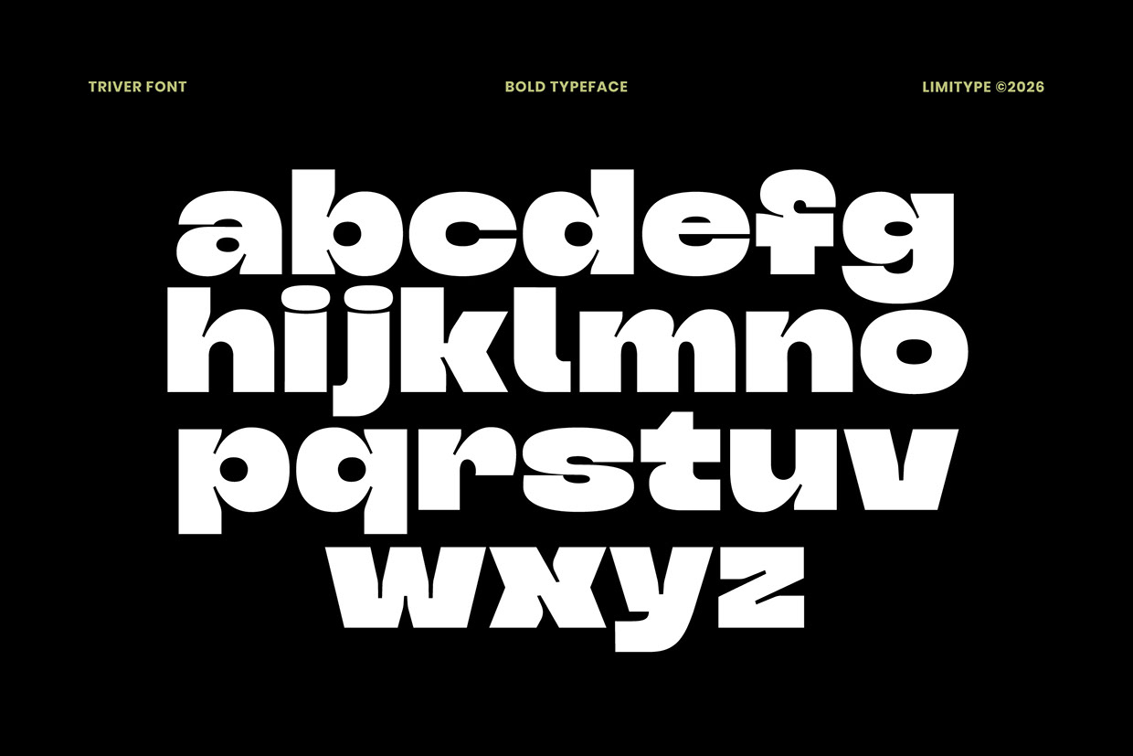 Triver - Bold Inktrap Font Image 7