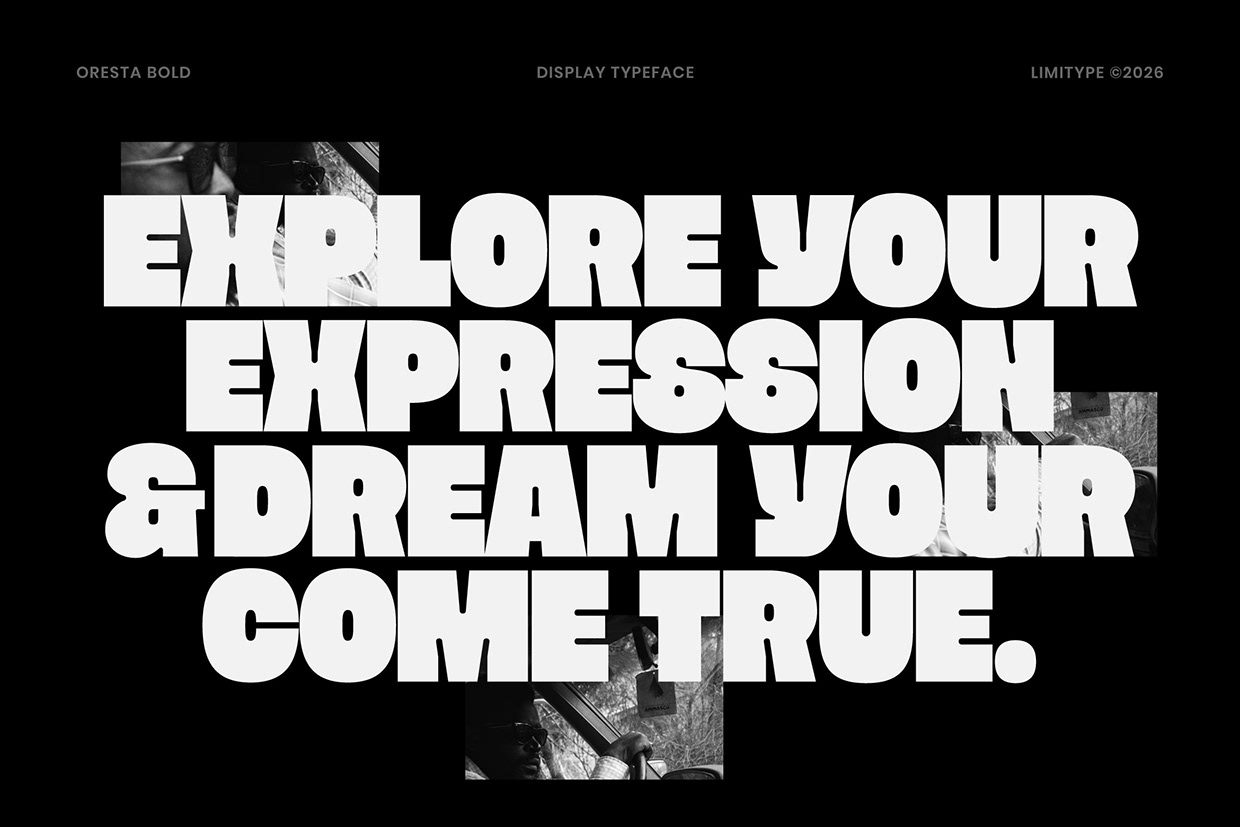 Oresta - Bold Display Font Image 0