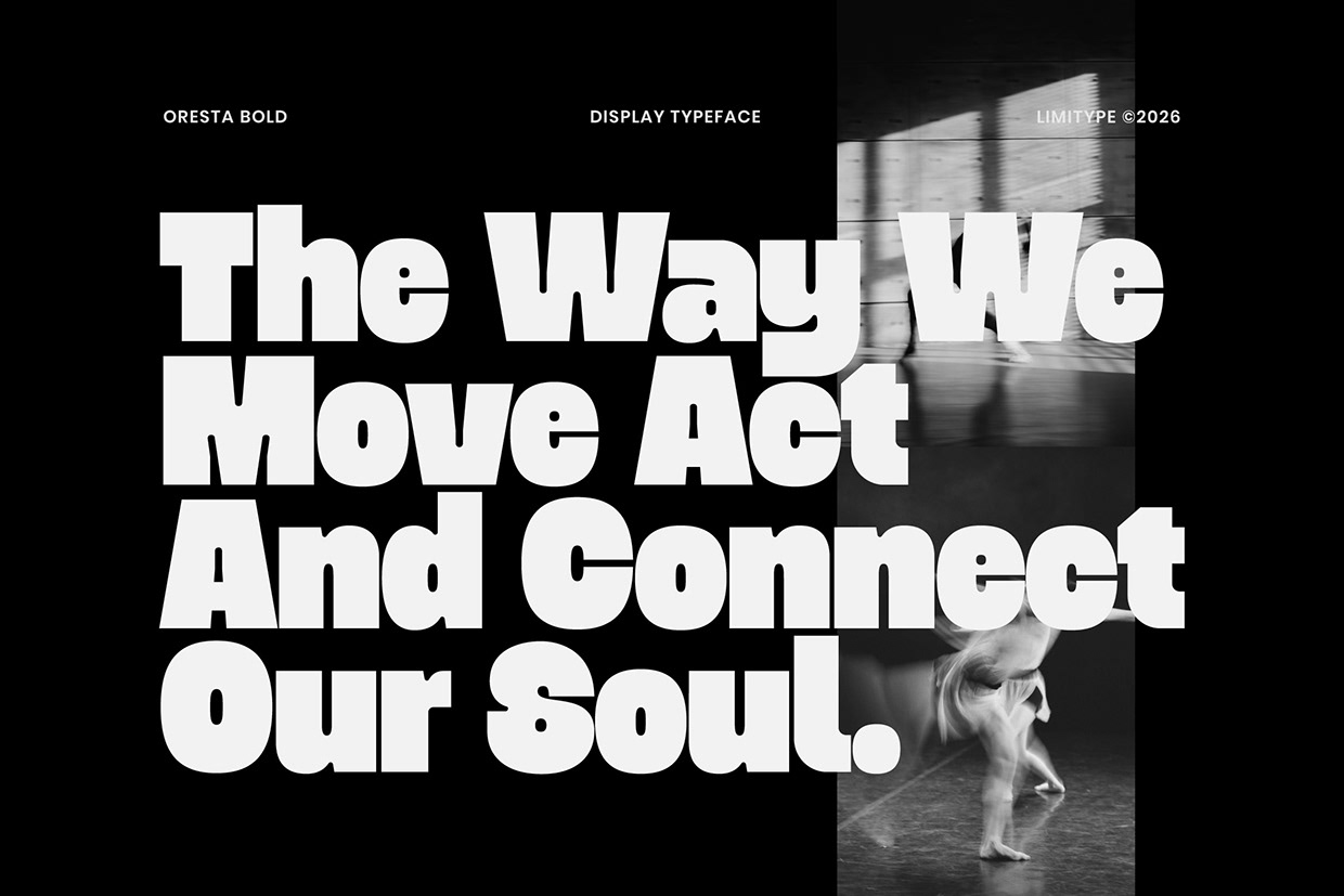 Oresta - Bold Display Font Image 5