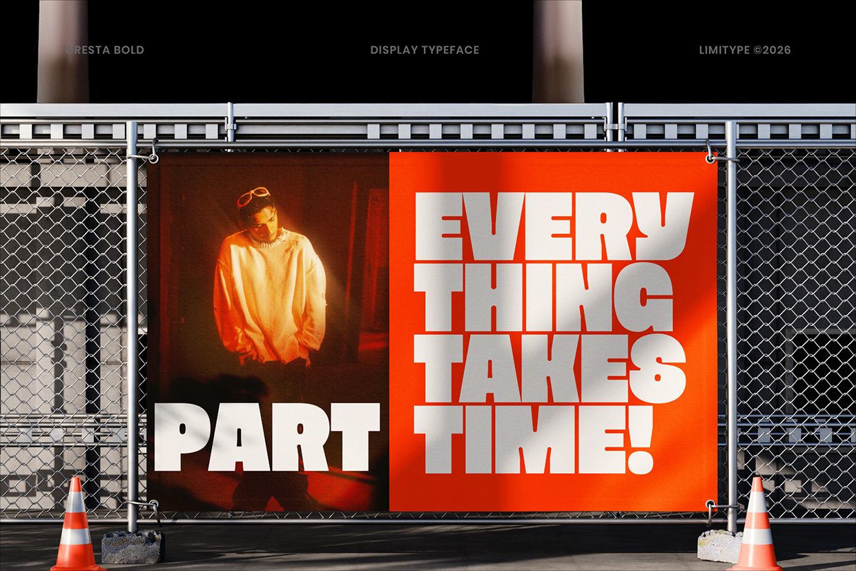Oresta - Bold Display Font Image 6