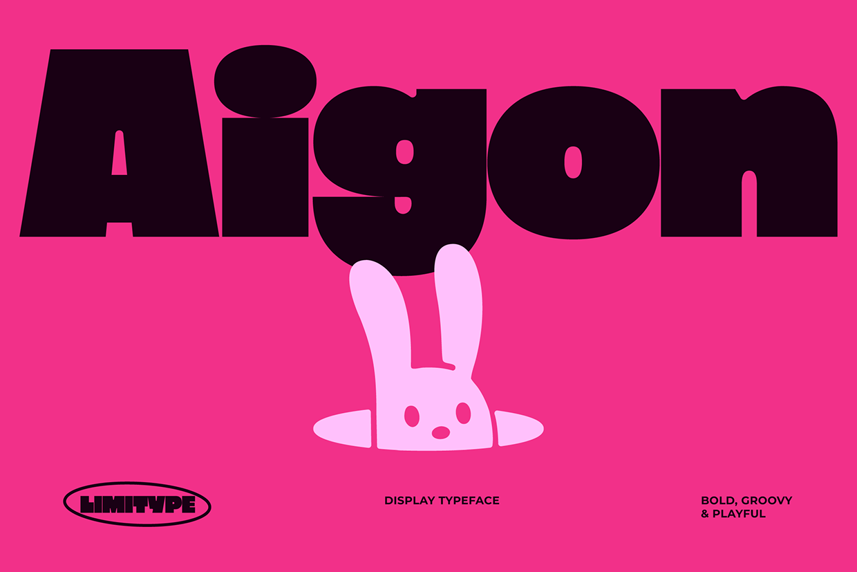 Aigon - Bold Display Font