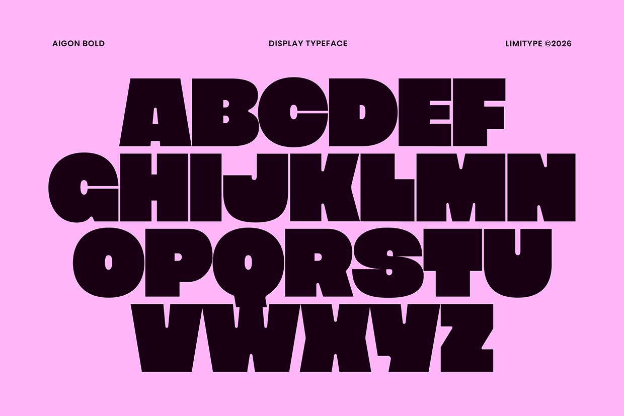 Aigon - Bold Display Font Image 9