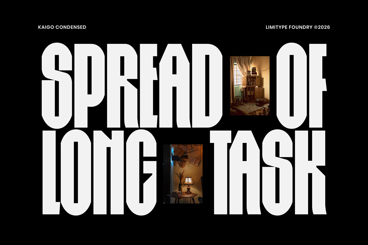 Kaigo - Bold Condensed Font Image 2