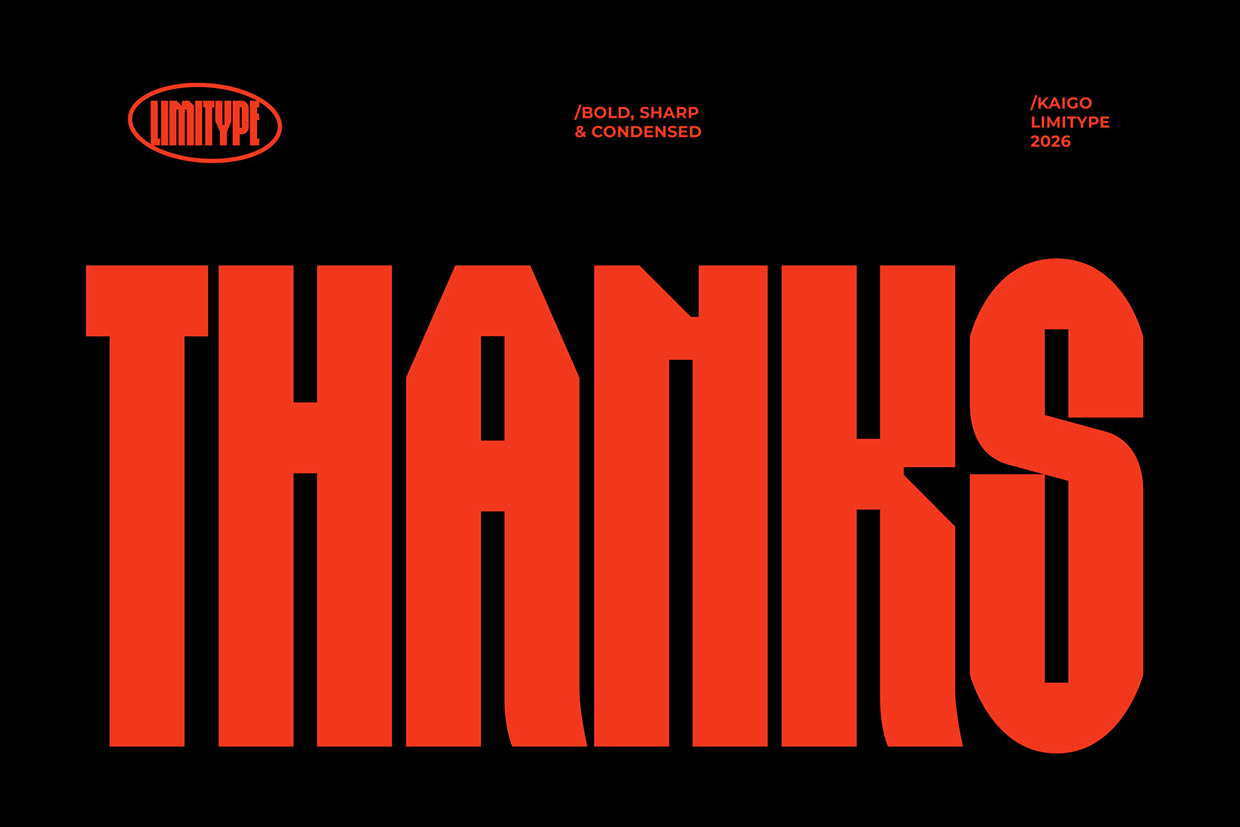 Kaigo - Bold Condensed Font Image 10